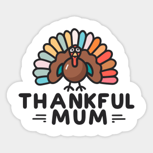 Thankful Mum Sticker